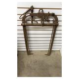 Antique Double Harpoon Hay Fork