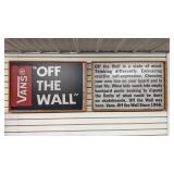 Vans Shoe Advertising Signage