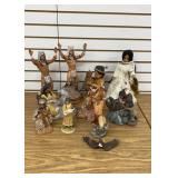 Native American Figurines 1 Piece is broken