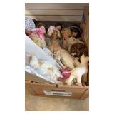 9 Porcelain Dolls