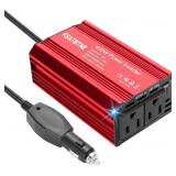 400W Power Inverter, FSATBTNE DC 12V to 110V AC