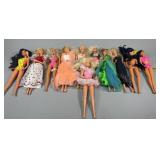 11 Barbie Dolls