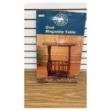 Classic Living Oval Magazine Table