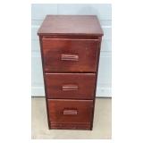 Wooden File Cabinet