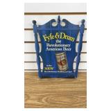 Cardboard Fyfe & Drum Beer Advertising