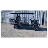 Future 60Volt  6 Person Golf Cart Silver
