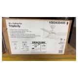 30" Ceiling Fan Triplicity Model DB30TWH-LP