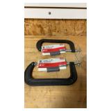 2-8" C Clamps