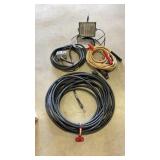 2 Heavy Duty Extension Cords-Work Light and