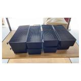 8 Metal Bins