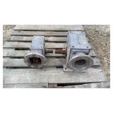 2- Gear Reduction Units 60:1