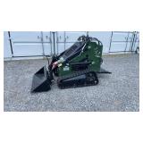 ZJG ZJ-380 Mini Skid Steer Green