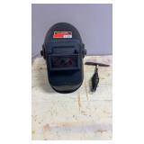 Welding Helmet and Hammer