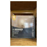 Hampton Bay 9" Obsidian Wall Sconce