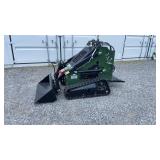 ZJG ZJ-380 Mini Skid Steer Green