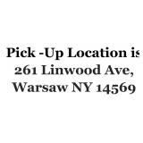 Pick-Up Location-NOT AT OUR OFFICE