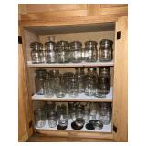 Cupboard of Cleaning Jars
