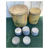 Early Tins and Ball + Atlas Canning Lids