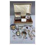 Jewelry Box With Contents