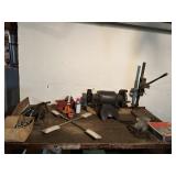 Whitney Grinder, Drill Press, Chain