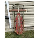 Silver Streak Child Wooden Sled