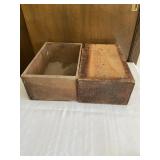 2 Early wooden Fruit Boxes