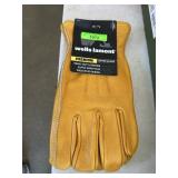 Pair SIze Large Wells Lamont Leather Gloves