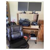 Office Desk w/ Dell Monitors