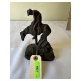 Small 61/2" Remington Man on Horse Style