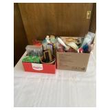 2 Boxes of Bathroom Supplies
