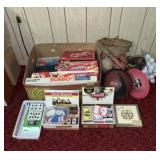 Board Games + Sports Equipment