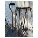Assortment of Walking Canes