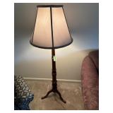 Wood 3 Leg Floor Lamp