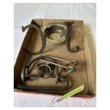 Box - J - C Branding Iron, Wroght Iron Game And
