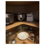 Kitchen Cupboard Contents- Dishes, Sm. Appliances