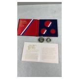 US Bicentennial Silver Proof Set- Missing -1