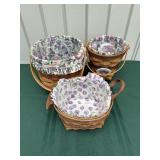 Longaberger Baskets- Times 3