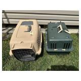 2 Small Pet Carries with Top Handles (Pair)