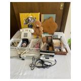 Box of Household-  Bathroom Misc