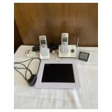 Cordless Phones, Digital Calander and Clock