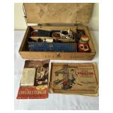 Nice Old Erector Set in Wooden Case