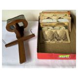 Nice Old Stereo Viewer With Asst. View Cards