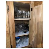 Cupboard of Glassware, Stemware