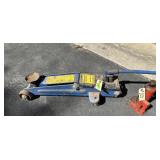 Blue Lite Duty Floor Jack w/ Handle, 3ton hyd Jack
