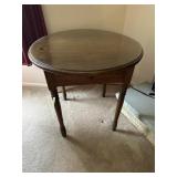 Early Round  One Drawer Table Table