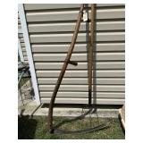 Old Wood Handle Scythe