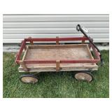 Duro-Bilt Child Wooden Wagon With Rack