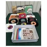 Asst. Early 45RPM Vinyl Records