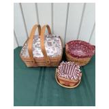 Longaberger Baskets  - Times 3
