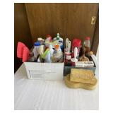 2 Boxes of Cleaning Supplies